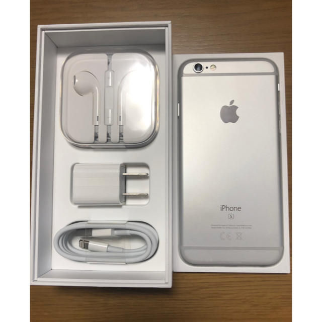 【ほぼ未使用】iPhone 6s Silver 32 GB SIMフリー