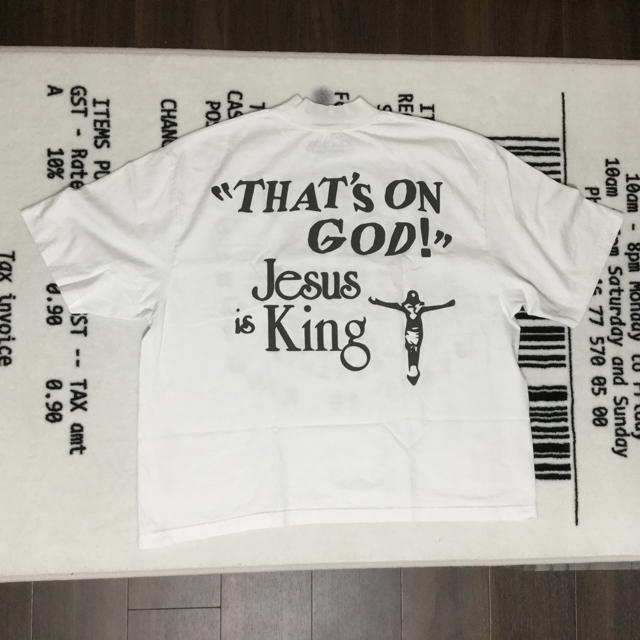 adidas(アディダス)の【XL】JESUS IS KING Sunday Service cpfm メンズのトップス(Tシャツ/カットソー(半袖/袖なし))の商品写真