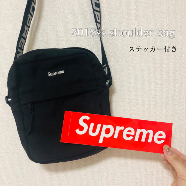 2018ss supreme ショルダーバッグ　シュプリーム | フリマアプリ ラクマ