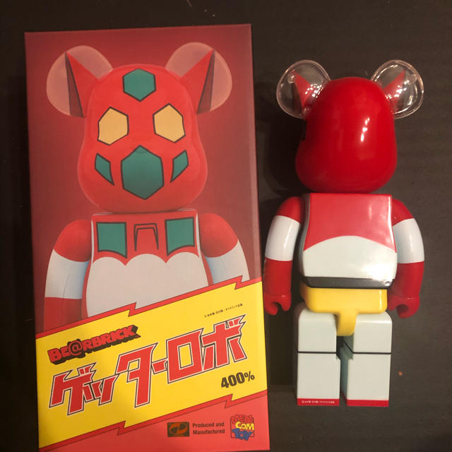 MEDICOM TOY(メディコムトイ)のベアブリック  BE@RBRICK 400%  ゲッターロボ エンタメ/ホビーのフィギュア(アニメ/ゲーム)の商品写真