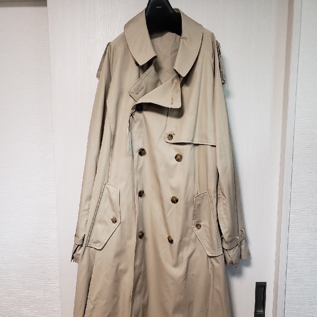 20ss stein double shade trench coat M