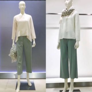 セオリーリュクス(Theory luxe)のtheory luxe ストレートクロップドパンツ (クロップドパンツ)