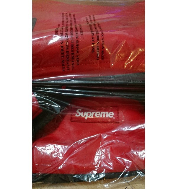 Supreme(シュプリーム)の正規品&新品未使用品　Supreme/ノースフェイス　コラボ　レザーバッグ メンズのバッグ(バッグパック/リュック)の商品写真