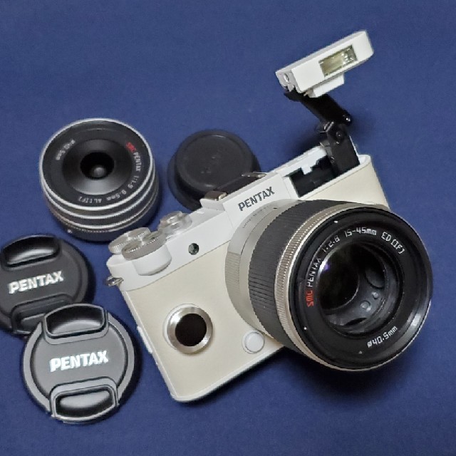PENTAX(ペンタックス)の※まさあきさん専用 PENTAX Q-S1 本体のみ スマホ/家電/カメラのカメラ(ミラーレス一眼)の商品写真
