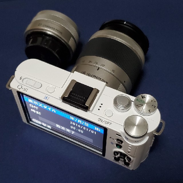 PENTAX(ペンタックス)の※まさあきさん専用 PENTAX Q-S1 本体のみ スマホ/家電/カメラのカメラ(ミラーレス一眼)の商品写真