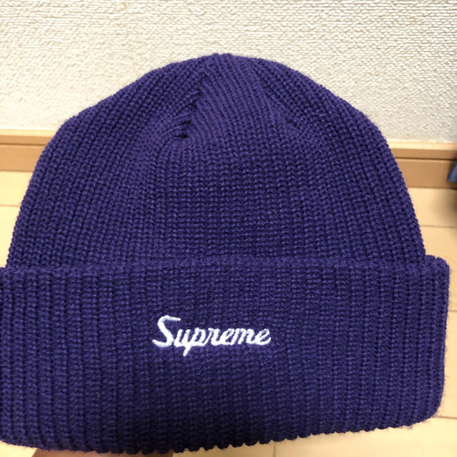 Supreme(シュプリーム)のSupreme シュプリーム ビーニー パープル メンズの帽子(ニット帽/ビーニー)の商品写真