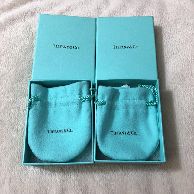 Tiffany & Co.(ティファニー)のTiffany ティファニー 空箱 ※値段表記は2セットの場合です インテリア/住まい/日用品のインテリア小物(小物入れ)の商品写真