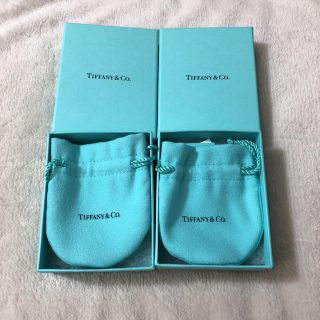 ティファニー(Tiffany & Co.)のTiffany ティファニー 空箱 ※値段表記は2セットの場合です(小物入れ)