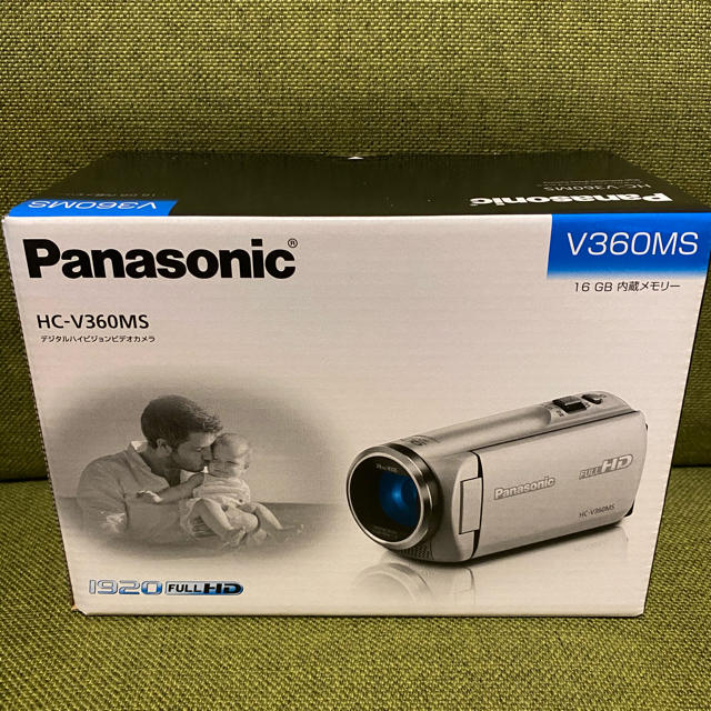 新品未開封 Panasonic パナソニック ビデオカメラ HC-V360MS - ビデオ