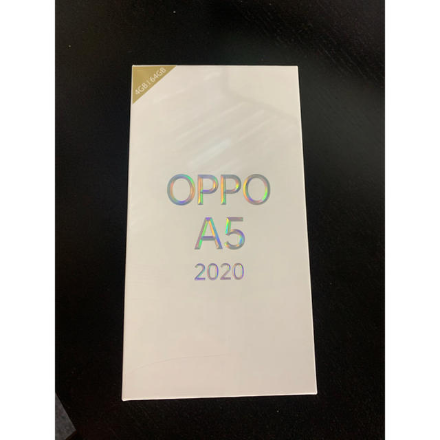 【新品・未開封】OPPO A5 2020 ブルー 64GB SIMフリー オッポ