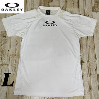 オークリー(Oakley)の新品 オークリー メンズTシャツL ホワイト(Tシャツ/カットソー(半袖/袖なし))