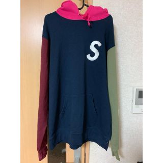 シュプリーム(Supreme)のS Logo Colorblocked Hooded シュプリーム  L(パーカー)