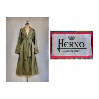 ヘルノ(HERNO)の70s HERNO Cotton Trench Coat トレンチ コート(トレンチコート)