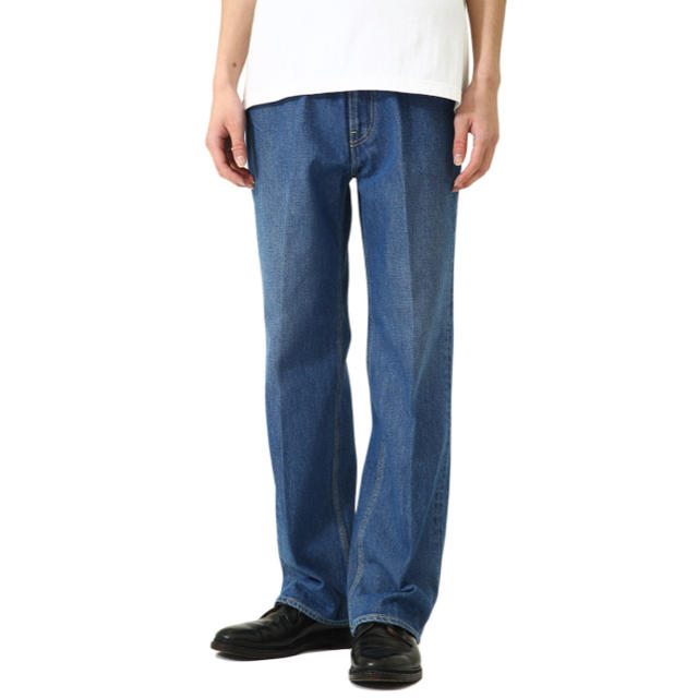 COMOLI(コモリ)のAURALEE WASHED HARD TWIST DENIM 5P PANTS メンズのパンツ(デニム/ジーンズ)の商品写真