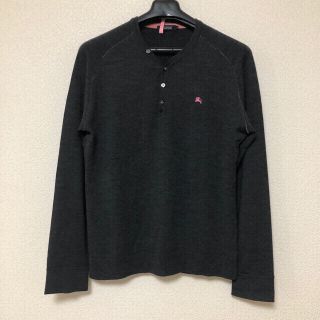 バーバリーブラックレーベル(BURBERRY BLACK LABEL)のBURBERRY BLACKLABEL ヘンリーネック セーター(ニット/セーター)