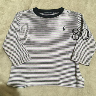 ラルフローレン(Ralph Lauren)のラルフローレン　Tシャツ　男の子　80 ボーダー　長袖(シャツ/カットソー)