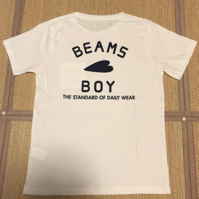 BEAMS BOY(ビームスボーイ)のBEAMS BOY ホワイト　美品 レディースのトップス(Tシャツ(半袖/袖なし))の商品写真