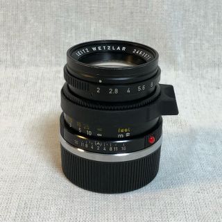 ライカ(LEICA)の【美品】leica summicron 50mm f2 2nd  (レンズ(単焦点))