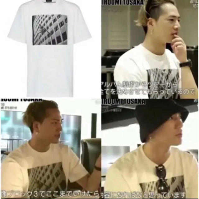 登坂広臣着用　CALVIN KLEIN 205W39NYC Tシャツ