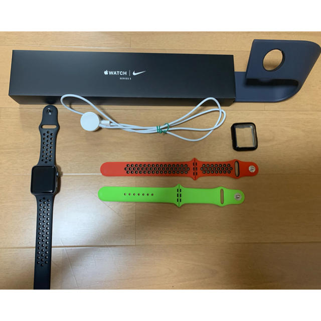 apple watch Nike+ 42mm シリーズ3 アップルウォッチ