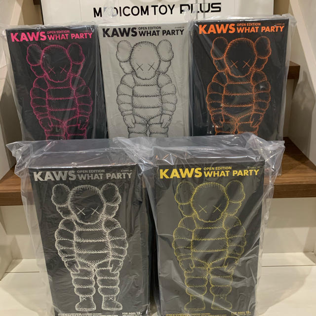 KAWS WHAT PARTY 5点セット