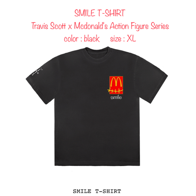 Travis Scott tee 2 cap 1 set メンズのトップス(Tシャツ/カットソー(半袖/袖なし))の商品写真