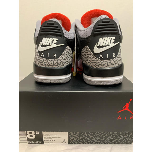 【値下げ】NIKE Air jordan 3 retro og 26.5 2