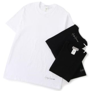 ヨウジヤマモト(Yohji Yamamoto)の【送料無料】ヨウジヤマモト　白tシャツのみ　新品未使用  カットソー(Tシャツ/カットソー(半袖/袖なし))