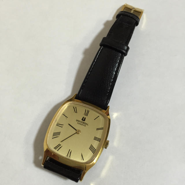 ユニバーサル ジュネーヴ 手巻き レディースのファッション小物(腕時計)の商品写真