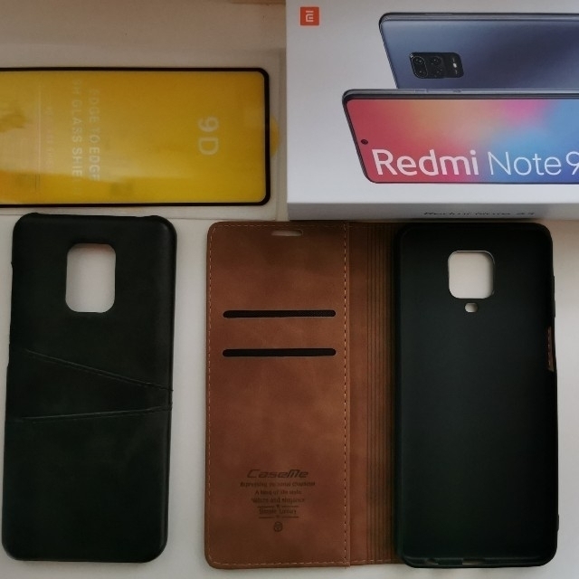 【ほぼ新品・国内版】Redmi Note 9S ケース＆ガラスフィルム付