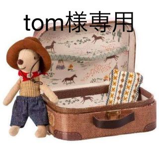 ボンポワン(Bonpoint)のtom様専用　maileg カウボーイ　プリンセスドレス　ローズ(ぬいぐるみ/人形)