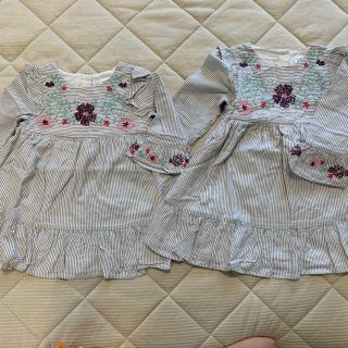 ベビーギャップ(babyGAP)のbaby gap ベビーギャップ ワンピース 70 90 美品(ワンピース)