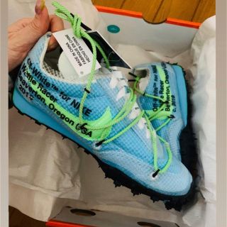 ナイキ(NIKE)のNIKE OFF-WHITE ワッフルレーサー 24cm(スニーカー)