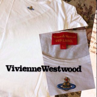 ヴィヴィアンウエストウッド(Vivienne Westwood)の値下げ！ オーブ刺繍 半袖白Tシャツ(Tシャツ(半袖/袖なし))