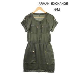 アルマーニエクスチェンジ(ARMANI EXCHANGE)のA|X アルマーニ エクスチェンジ ドレス レイヤード 秋 ワンピース(ひざ丈ワンピース)