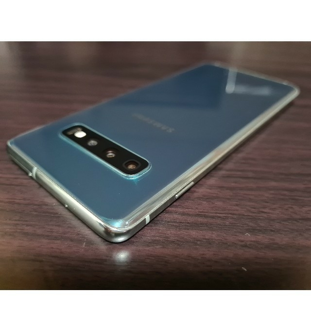 Galaxy(ギャラクシー)のGalaxy s10 simフリー 海外版 SM-G9730 プリズムグリーン スマホ/家電/カメラのスマートフォン/携帯電話(スマートフォン本体)の商品写真