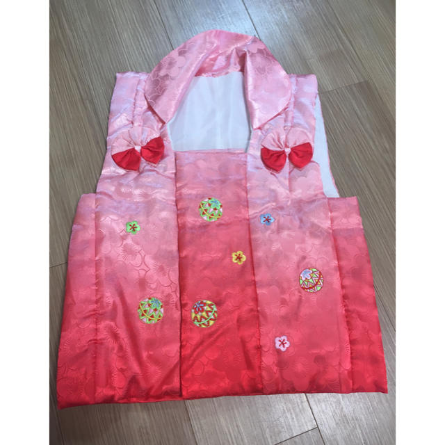 被布　七五三　女の子　3歳 キッズ/ベビー/マタニティのキッズ服女の子用(90cm~)(和服/着物)の商品写真