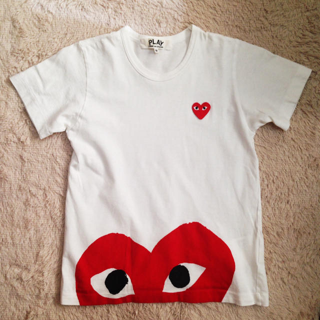 COMME des GARCONS(コムデギャルソン)のPLAY Tee レディースのトップス(Tシャツ(半袖/袖なし))の商品写真