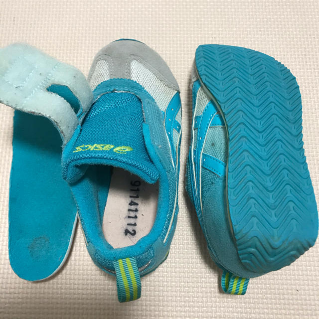 asics(アシックス)のasics アシックス　17cm スニーカー  保育園　幼稚園　洗い替え キッズ/ベビー/マタニティのキッズ靴/シューズ(15cm~)(スニーカー)の商品写真