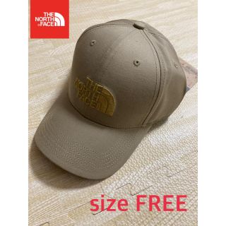 ザノースフェイス(THE NORTH FACE)の【新品】THE NORTH FACE ノースフェイス　キャップ　帽子　ベージュ(キャップ)