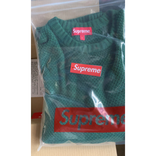 Supreme Textured Small Box Sweaterメンズ