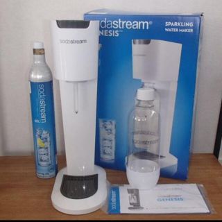 【新品】sodastream ソーダストリーム　炭酸水メーカー(調理道具/製菓道具)