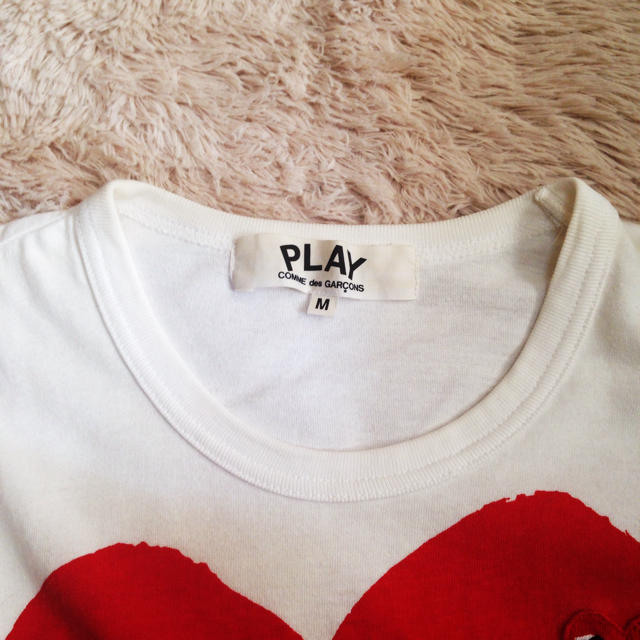 COMME des GARCONS(コムデギャルソン)のPLAY Tee レディースのトップス(Tシャツ(半袖/袖なし))の商品写真