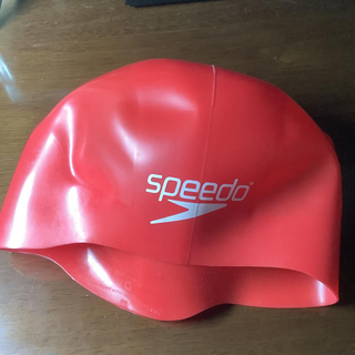 スピード(SPEEDO)のSpeedo シリコンキャップ Aqua V race cap(水着)