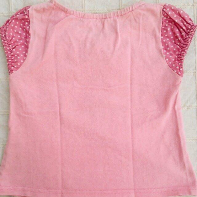 PINK HOUSE(ピンクハウス)の80　BABY PINK HOUSE　花柄プリント　半袖Ｔシャツ キッズ/ベビー/マタニティのベビー服(~85cm)(Ｔシャツ)の商品写真