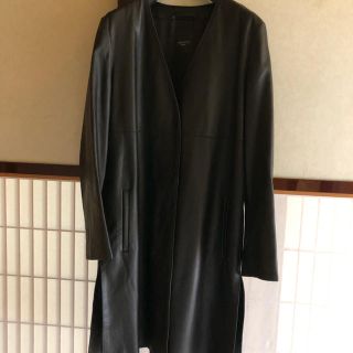 マックスマーラ(Max Mara)のMax Maraレザーコート(ロングコート)