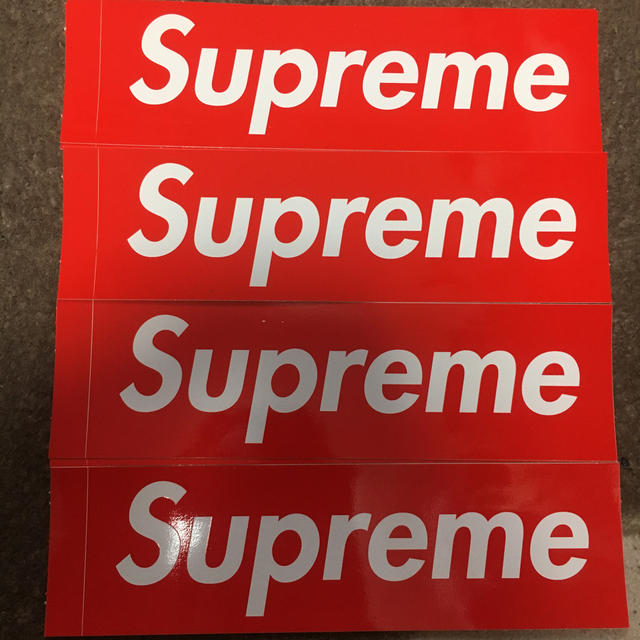 supreme box logo ステッカー　50枚セット