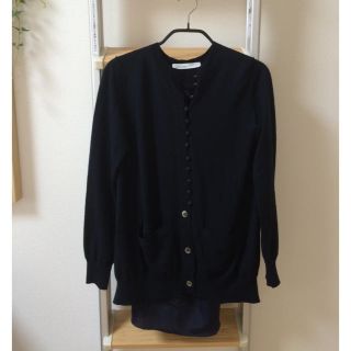 サカイラック(sacai luck)のsacai luckカーディガン ネイビ(カーディガン)