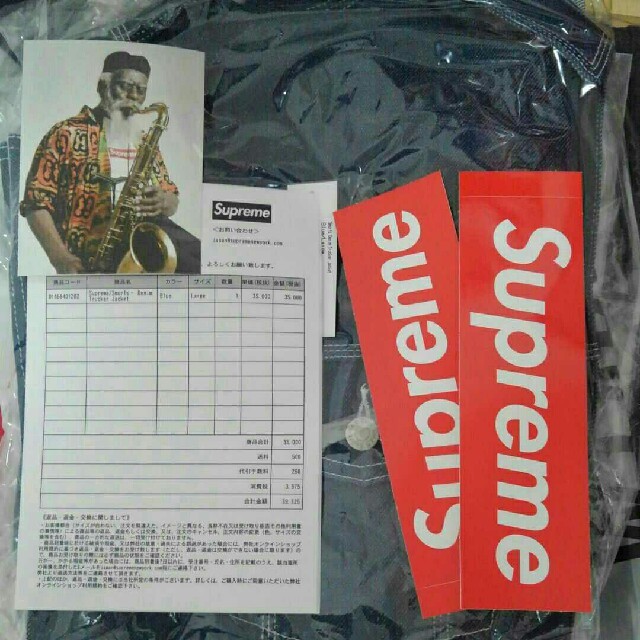 Supreme(シュプリーム)の【オンライン購入】Supreme 20aw スマーフ Smurfs Lサイズ メンズのジャケット/アウター(Gジャン/デニムジャケット)の商品写真