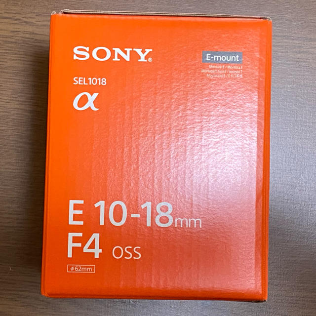数々の賞を受賞 SONY - 新品・未使用 SEL1018 SONY Eマウント用APS-C